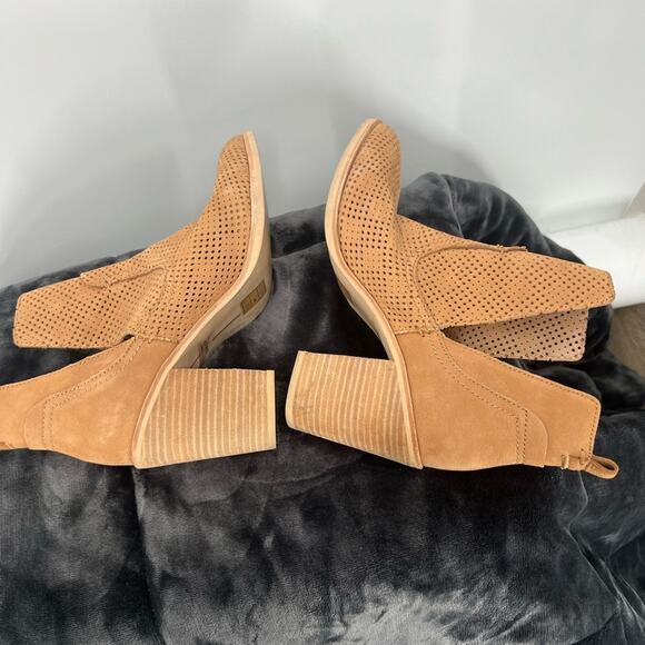 Dolce Vita Shay Perforated Leather Booties - Picture 8 of 10